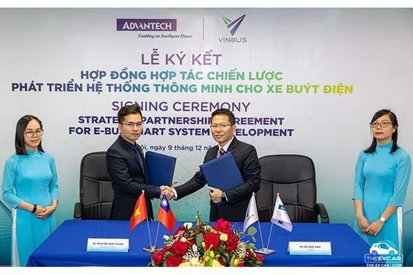 VinBus ผนึก Advantech เร่งพัฒนาแพลตฟอร์มรถบัสไฟฟ้า