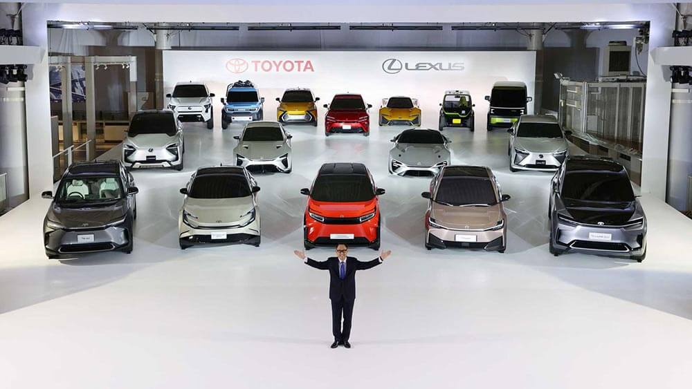 Toyota และ Lexus อวดโฉมรถยนต์ EV 15 รุ่น ที่กำลังจะเปิดตัว