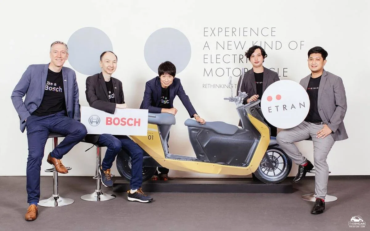 ETRAN ผนึก Bosch ยกระดับรถจักรยานยนต์ไฟฟ้าไทยสู่มาตรฐานโลก