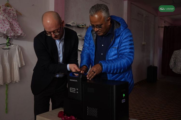 Honda หนุน OMC Power เปิดเช่า UPS จากแบตเตอรี่รถไฟฟ้า ในอินเดีย