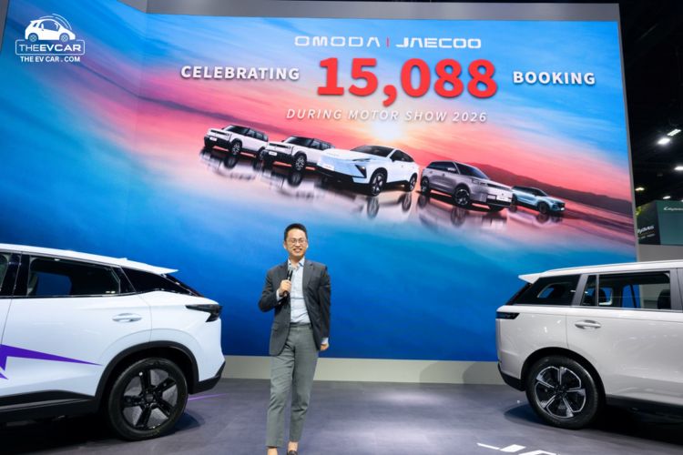 OMODA และ JAECOO ผงาดเบอร์ 2 มอเตอร์โชว์ กวาดยอดจองหมื่นห้า