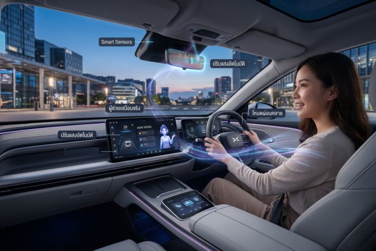 อนาคตมาถึงแล้ว AI ครอง Cockpit พลิกโลกยานยนต์ให้สั่นสะเทือน