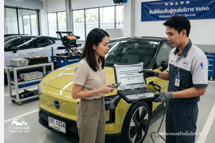 วอลโว่ จ่ายหนัก! สั่งระงับใช้ Volvo EX30 รอเคลมแบตรับเงินวันละพัน