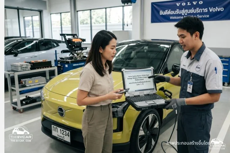 วอลโว่ จ่ายหนัก! สั่งระงับใช้ Volvo EX30 รอเคลมแบตรับเงินวันละพัน