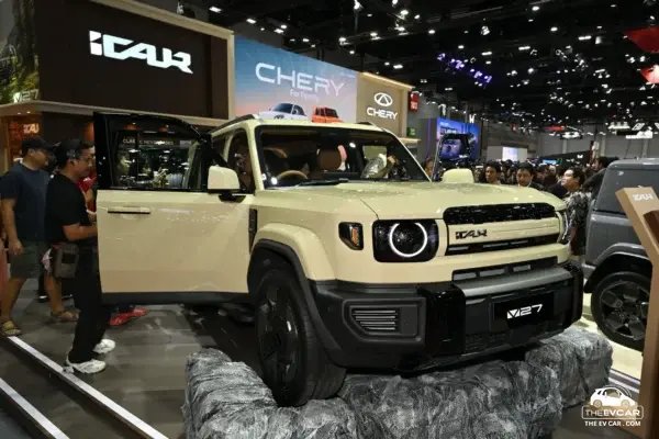 iCAUR V27 REEV เอสยูวีทรงกล่องเผยโฉมไทย วิ่งไกล 1,000 กม.