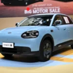 Chery Q สีใหม่ Bubble Blue เปิดตัวครั้งแรกในงาน BIG Motor Sale