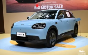 Chery Q สีใหม่ Bubble Blue เปิดตัวครั้งแรกในงาน BIG Motor Sale