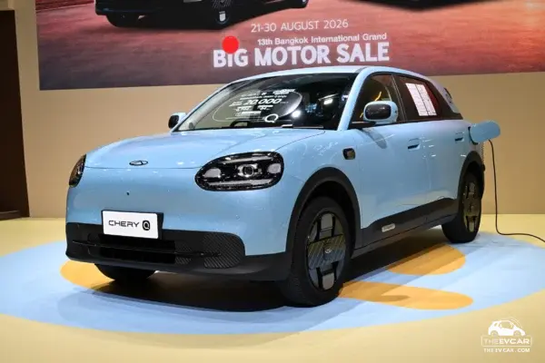 Chery Q สีใหม่ Bubble Blue เปิดตัวครั้งแรกในงาน BIG Motor Sale
